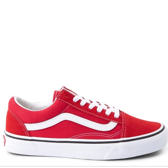 red low vans